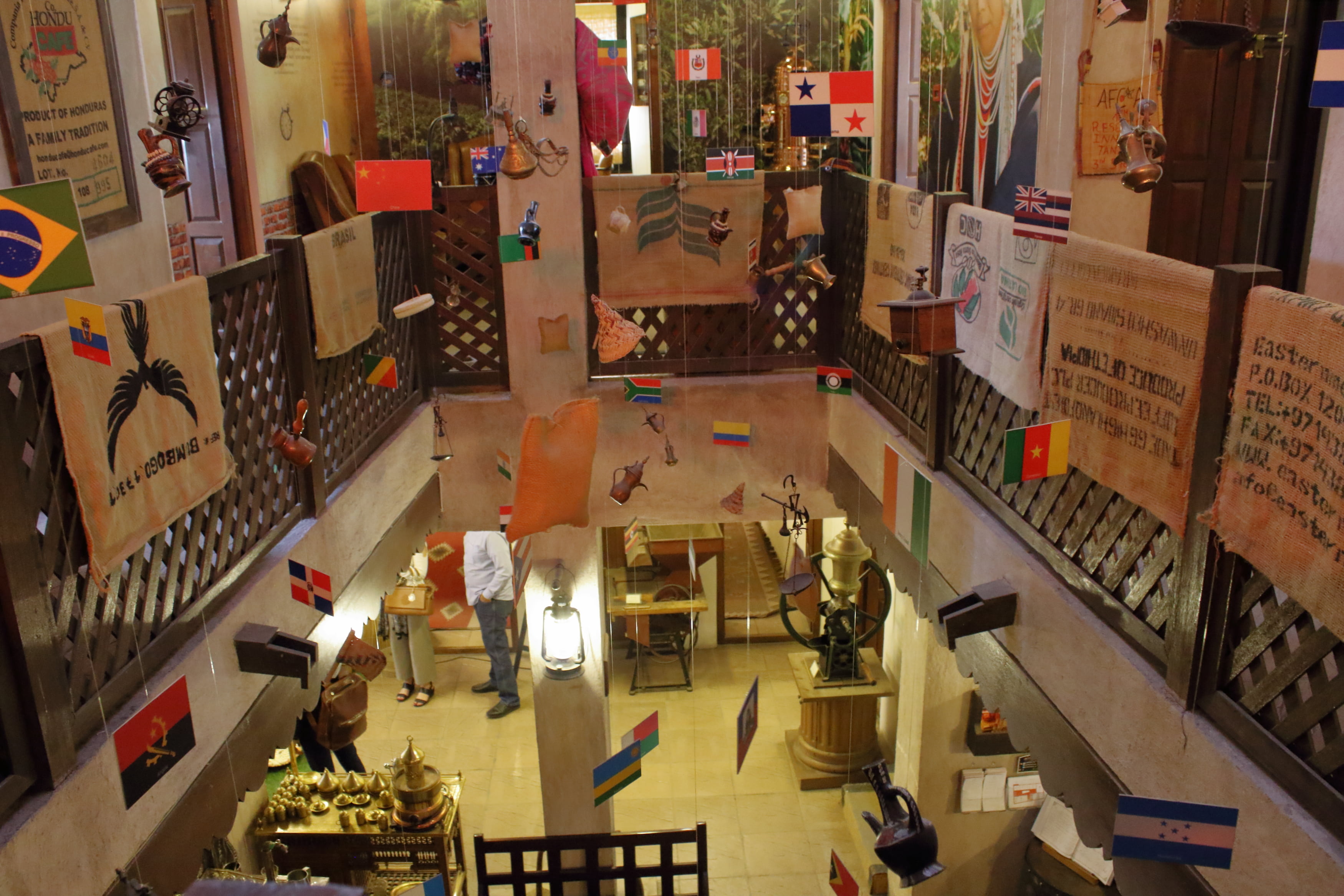 Indulge in the aroma of coffee at the coffee museum